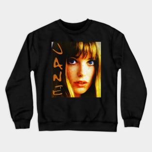 Jane Birkin//Vintage Potrait Crewneck Sweatshirt